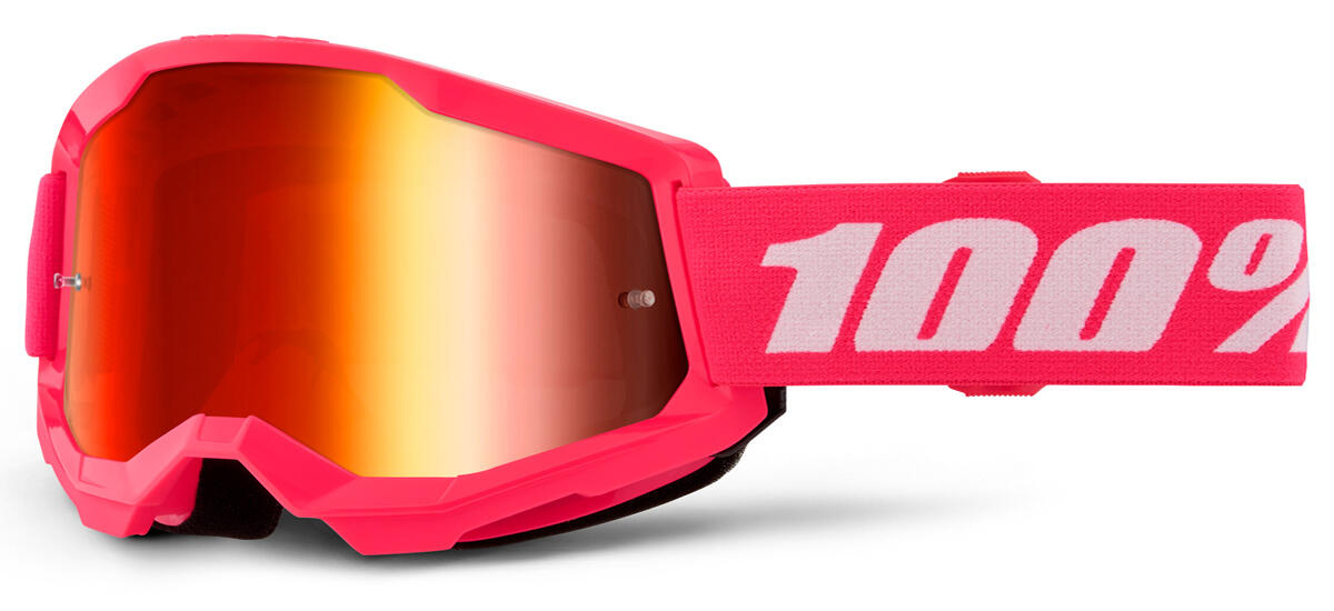 Masque motocross 100% Racecraft 2 Mission Iridium Rose -10%